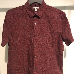Express Men’s Short Sleeve Button Up